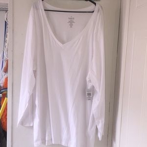 Long sleeve, white shirt